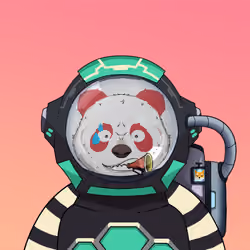 Panda Astronaut Club #598