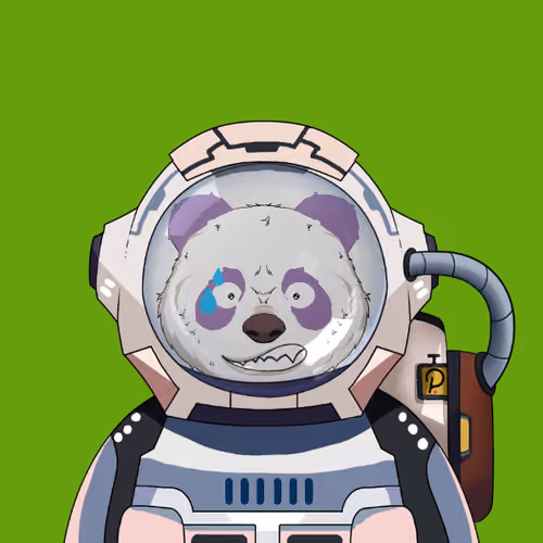 Panda Astronaut Club #308