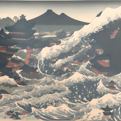 Tsunami Destroyed The Village #330