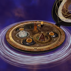 Arcane Mysterious Mirror of Time