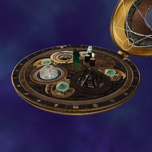 Visionary Lock of Wisdom