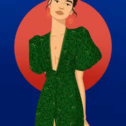 Blazing Woman #153