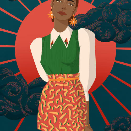 Blazing Woman #183