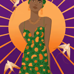 Blazing Woman #828