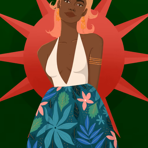 Blazing Woman #186