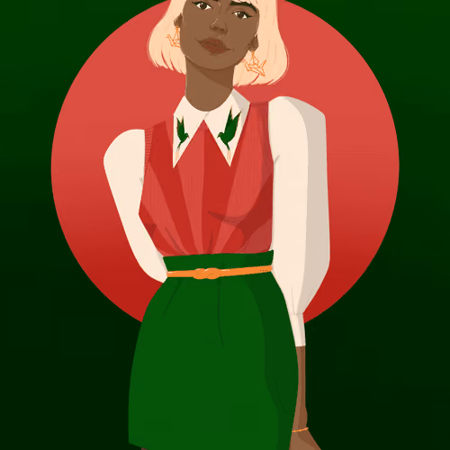 Blazing Woman #86