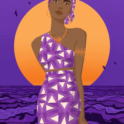 Blazing Woman #154
