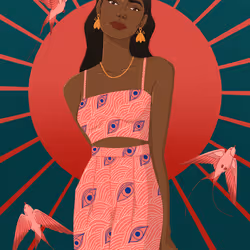 Blazing Woman #208