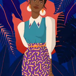 Blazing Woman #123