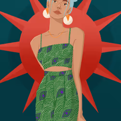 Blazing Woman #121