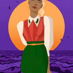 Blazing Woman #4