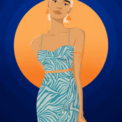 Blazing Woman #876