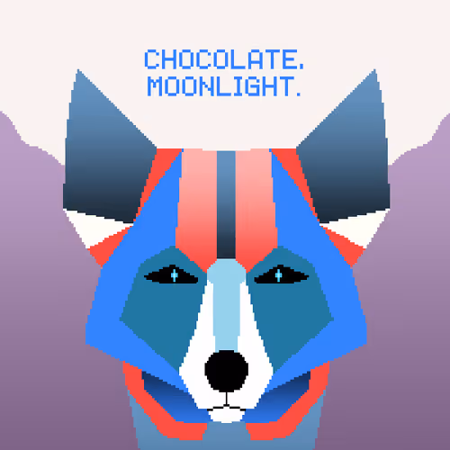 Chocolate, moonlight.