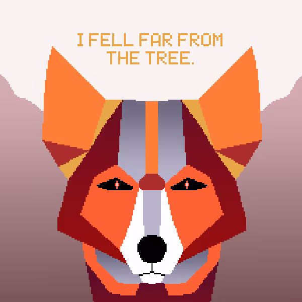 I fell far from the tree.
