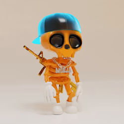 Supreme Skull #884
