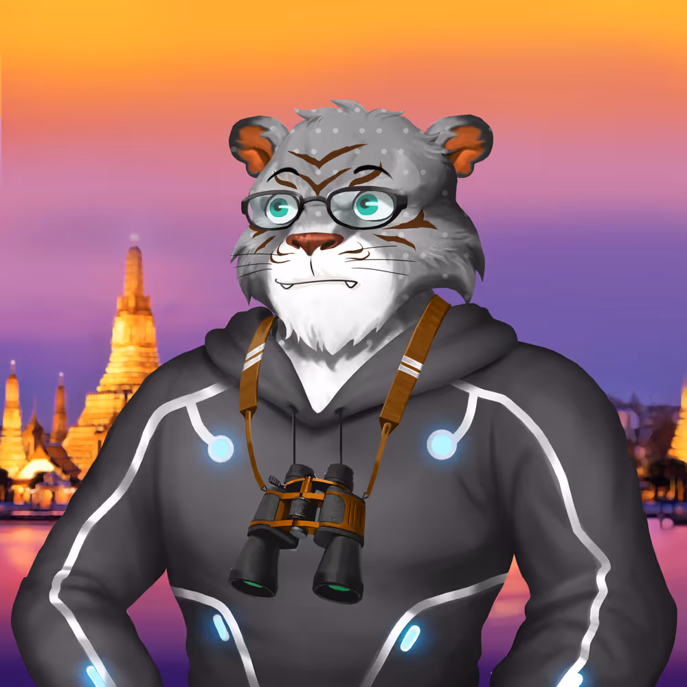 Travel Tiger #1560