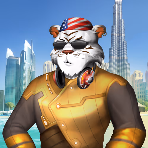 Travel Tiger #1595