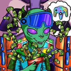 Stoner Alien #424