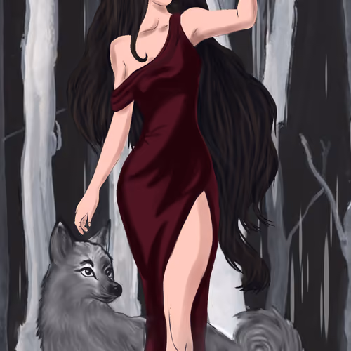 The Forest That Chose Her 🌿🦅🐺