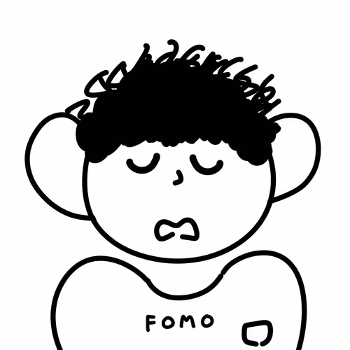 Fear Of Missing Outline #3155