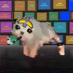 Low Quality Cat #589