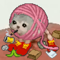 Low Quality Cat #586