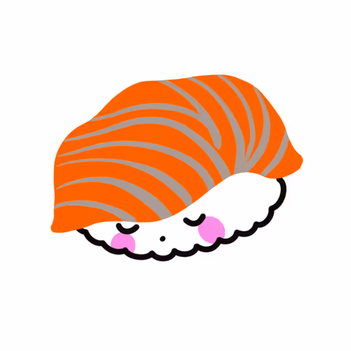 Japanese sushi collection