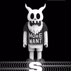 S Demon King Figure (Black & White Ver.) S274