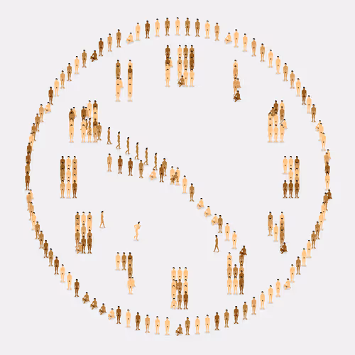 Nudemen Clock