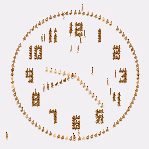 Nudemen Clock