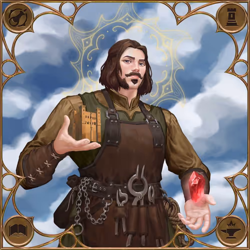Rare Angevin Artisan #3973