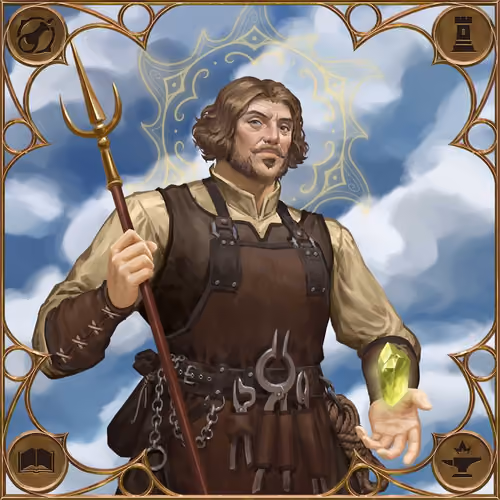 Rare Angevin Artisan #3380