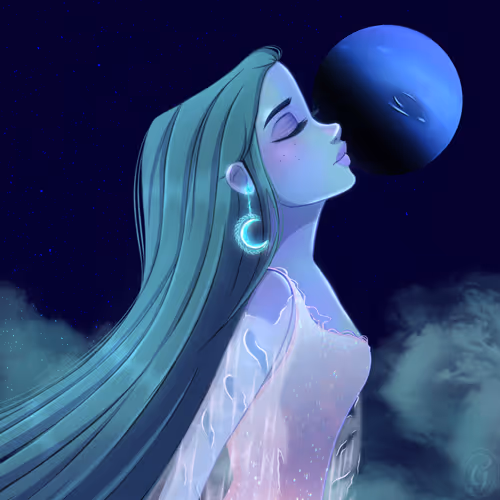 Solar System Woman