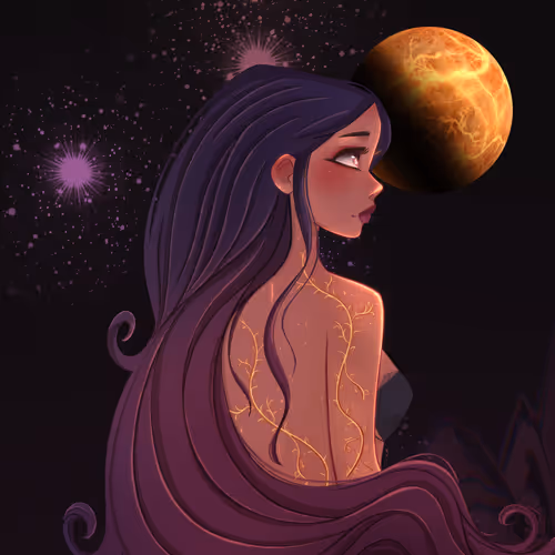 Solar System Woman