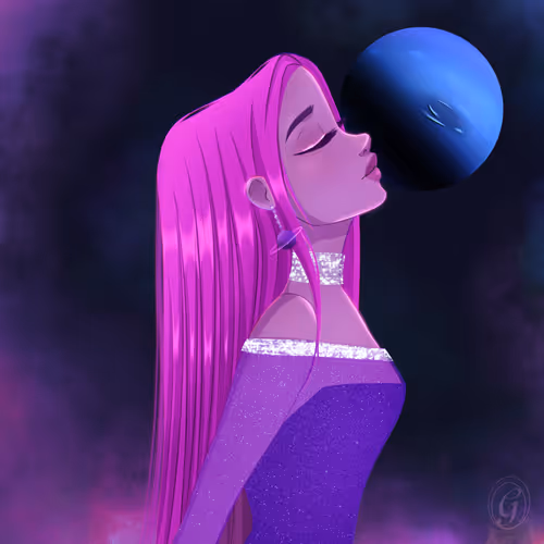 Solar System Woman