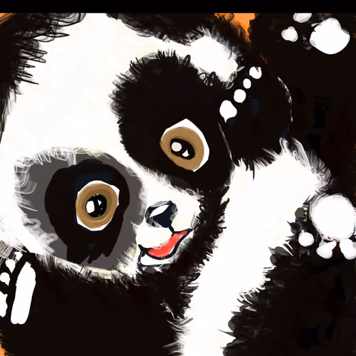 Panda in a box