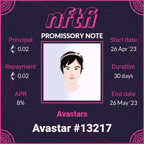 Nftfi Promissory Note V3