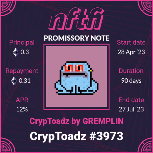 Nftfi Promissory Note V3