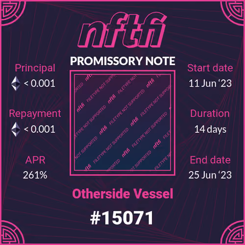 NFTfi Loan #38422