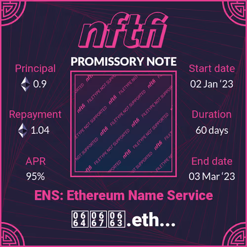 Nftfi Promissory Note V3