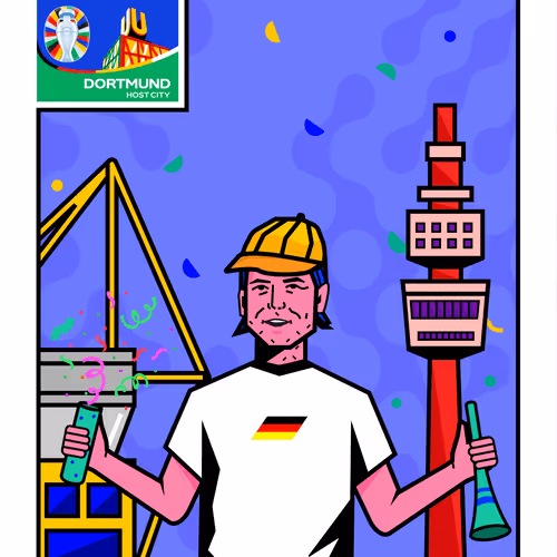 Uefa Euro 2024 The Dortmund Collection German Edit