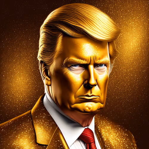 Gold Trump By MAGA #36