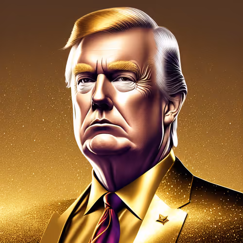 Gold Trump By MAGA #52