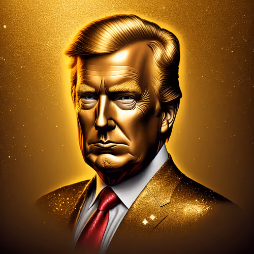 Gold Trump By MAGA #85