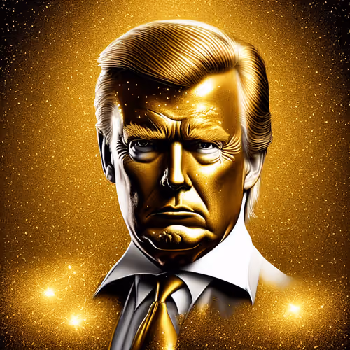 Gold Trump By MAGA #92
