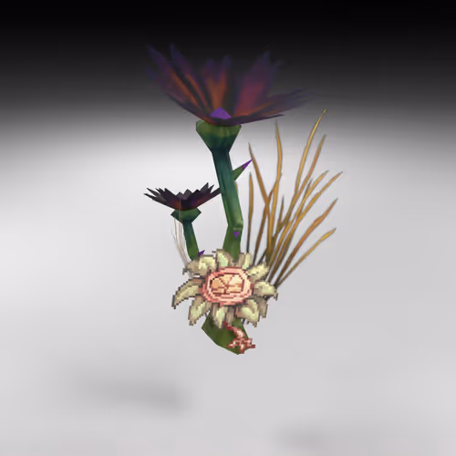 Hand-hacked Bouquet 122
