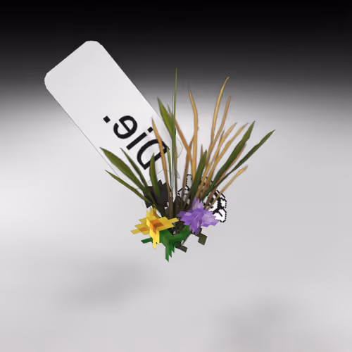 Hand-hacked Bouquet 143