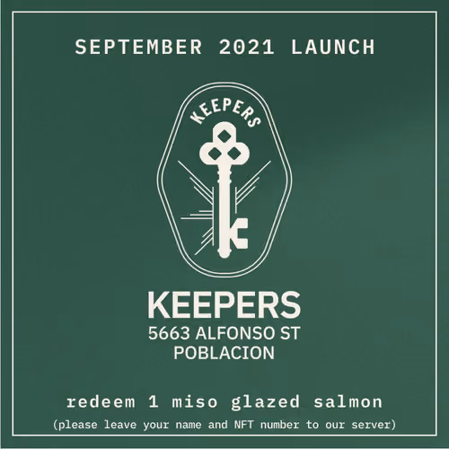 Keepers Opening Launch #62
