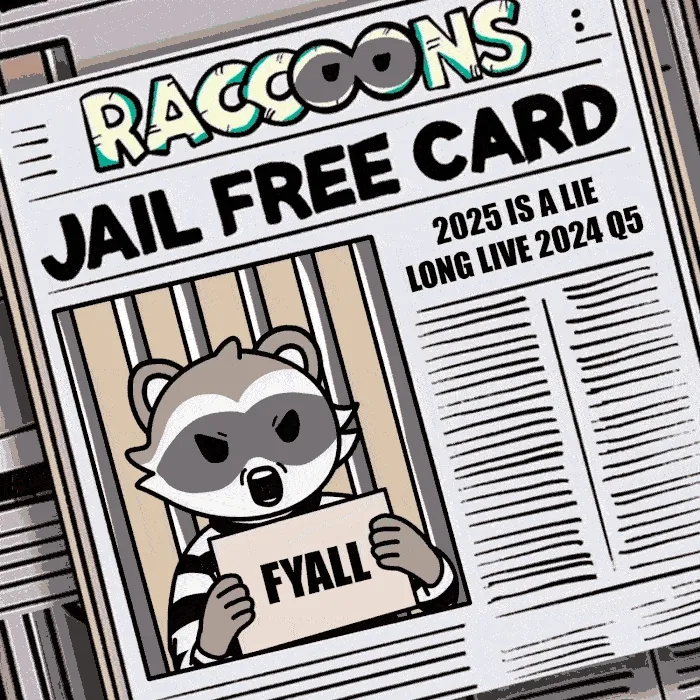 Raccoons: Genesis Mint Pass #3253