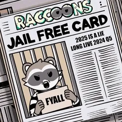 Raccoons: Genesis Mint Pass #3233